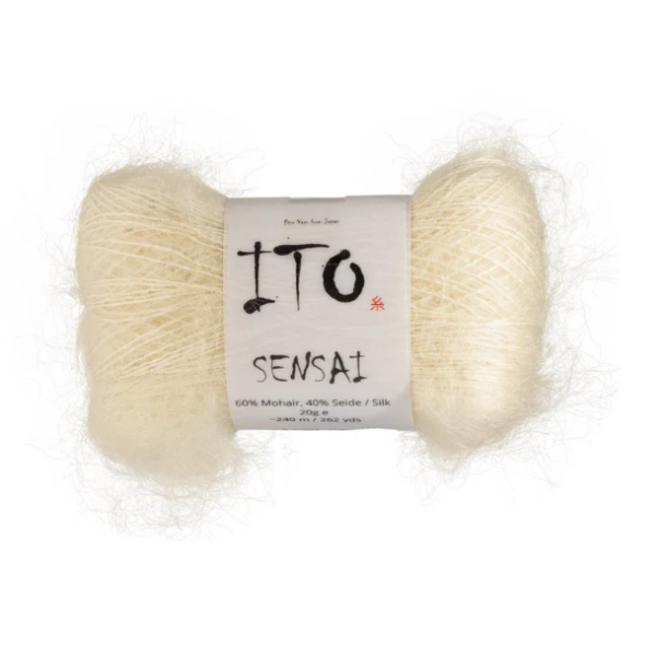 ITO Yarn Sensei Mohair/Silk 0305 Yellow