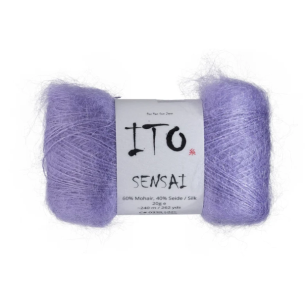 ITO Yarn Sensei Mohair/Silk 0339 Lilac
