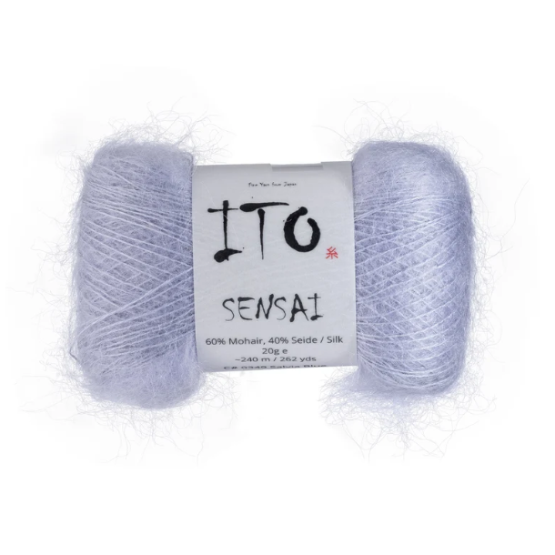 ITO Yarn Sensei Mohair/Silk 0349 Salvia Blue