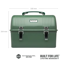 Stanley Classic Lunchbox 9,4 Liter Hammertone Green