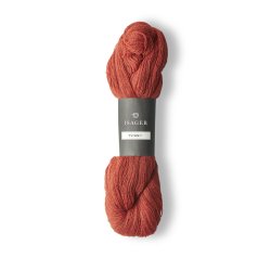 Isager Tvinni, 100 g l�bel�ngde 510 m pr. 100 gram