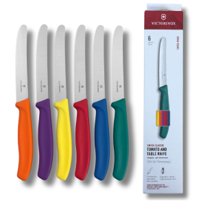 Victorinox Tomatkniv 11 cm, Mix Farvede 6-pak