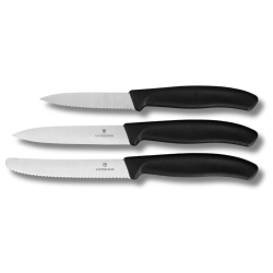 Victorinox Classic Paring Knife Set, 3-pak Sort