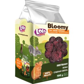 Bloomy Beetroot gnaver/kanin, 100 g