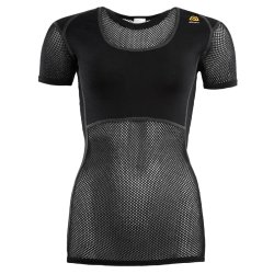 Aclima Woolnet T-shirt Woman Jet Black
