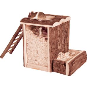 Lege- og gravetrn til mus, 20x16x20 cm