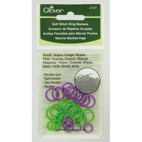 Clover Maskemarkr runde, 2 strrelser (10 sm, 20 store)