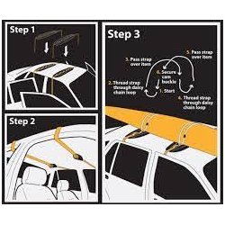 Sea to Summit Taveller soft racks til montering p bilen