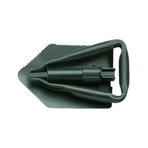 Herbertz Klapspade/skovl med rive, med savkant, med taske 619112