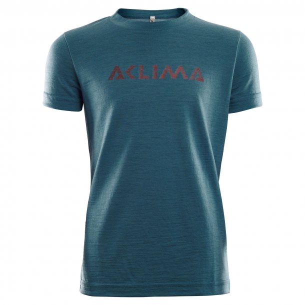 Aclima Lightwool Logo T-shirt Junior str. 130-150