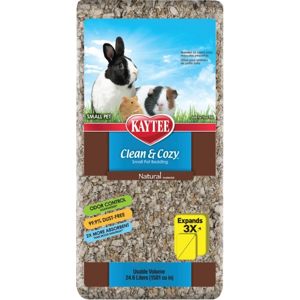 Kaytee Clean &amp; Cozy Natural, 24,6 liter