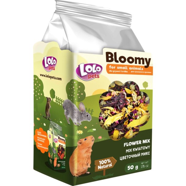 Bloomy Flower mix Gnaver/Kanin, 50 g
