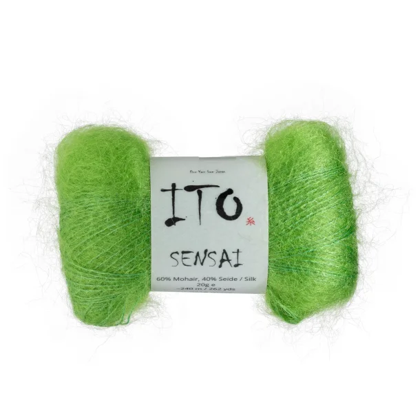 ITO Yarn Sensei Mohair/Silk 0318 Grass