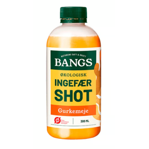 Bangs �kologisk Ingef�rshot, 300 ml, Gurkemeje