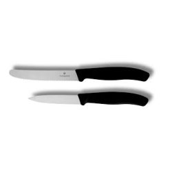 Victorinox Classic Paring Knife Set, 2-pak Sort