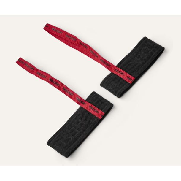 Hestra Handcuff Mens 100 mm / 35 mm size 8-11 sort med r�d snor