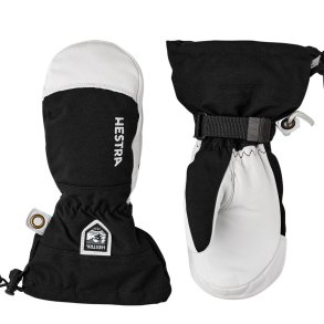 Hestra Army Leather Heli Ski Mitt Junior