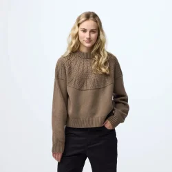 Fj�llr�ven �vik Solid Jacquard Knit W