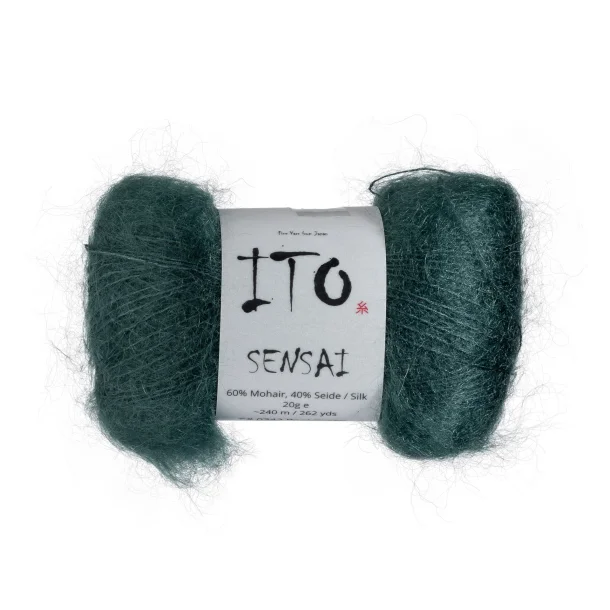 ITO Yarn Sensei Mohair/Silk 0342 Pool Green