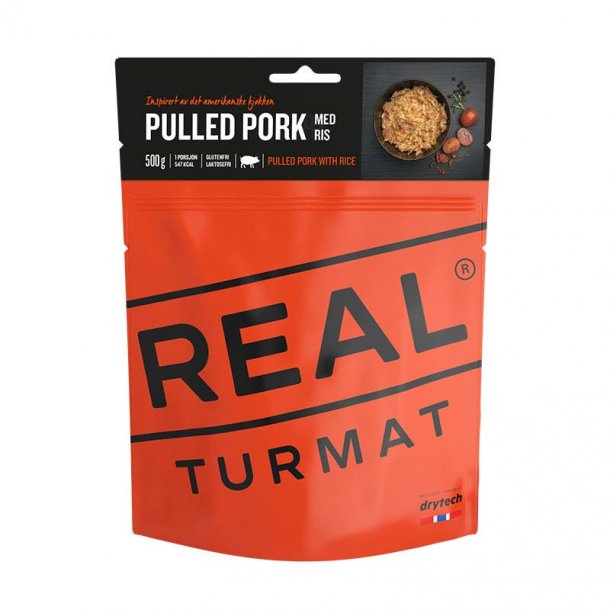 REAL Turmat Pulled Pork 121 g. 547 kcal