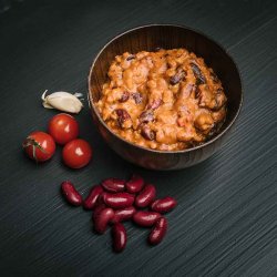 REAL Turmat Chiligryde / Chili Stew with Beans (Vegansk/Vegan) 132 g. 567 kcal