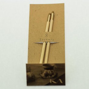 Seeknit Shirotake Udskiftelige Rundpinde 12,5 cm uden wire