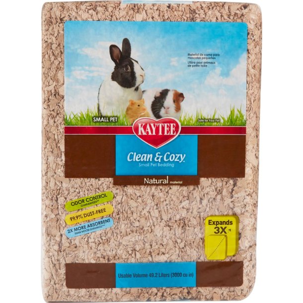 Kaytee Clean &amp; Cozy Natural, 49,2 liter