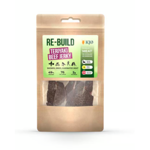 Kj� Re-build T�rret Oksek�d 46% Protein, Teriyaki Beef Jerky, 25 g