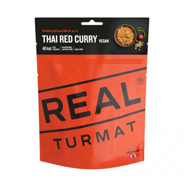 REAL Turmat Thai Red Curry (Vegansk/ Vegan) 113 g. 481 kcal