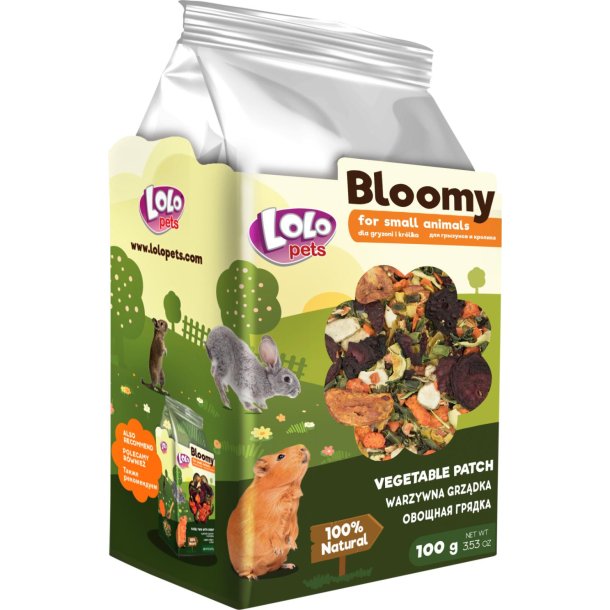 Bloomy Vegetable patch Gnaver/Kanin, 100 g