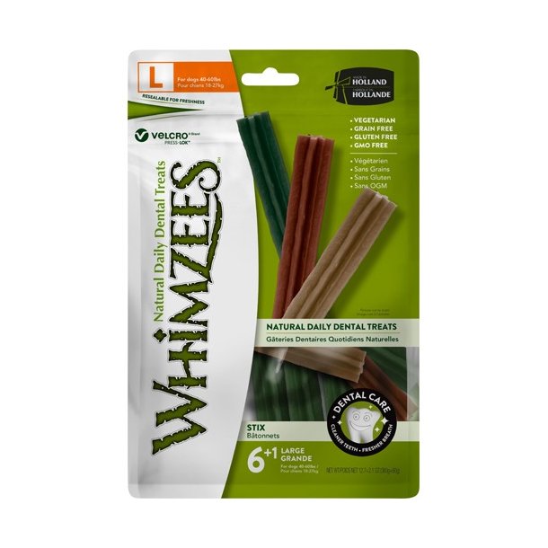 Whimzees Stix 420g, str. L 7 stk, pr. pakke